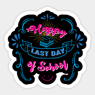 Happy Last Day of School Graduating Class of 2020 Sticker